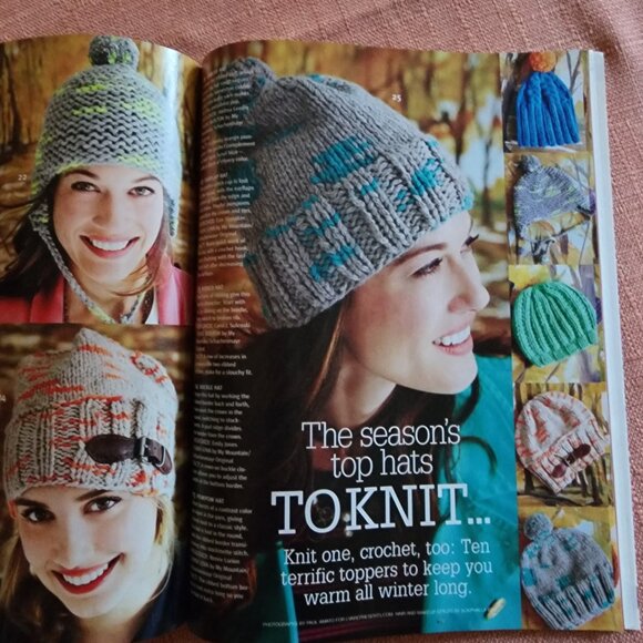KNIT SIMPLE MAGAZINE-LOT OF 3- FALL 2012, 2014 AND HOLIDAY 2013 - Picture 3 of 6